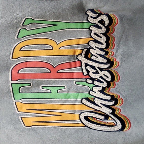 Better Together NWT 2-piece "Merry Christmas" Lounge Sweatshirt/Shorts Set - Picture 5 of 8